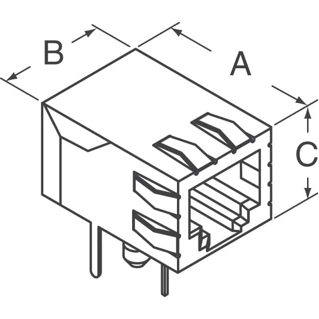 SS-6466S-A-PG4-BA Stewart Connector  Connecteurs modulaires